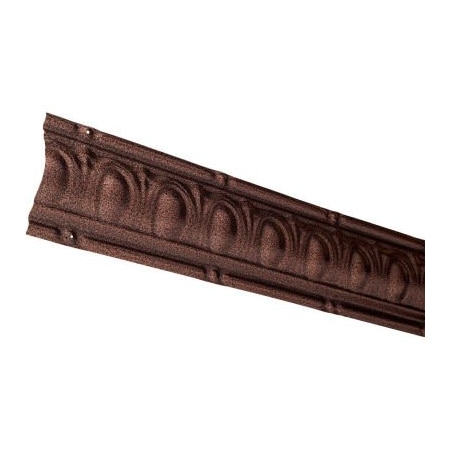 Acoustic Ceiling Products Great Lakes Tin 48" Huron Tin Crown Molding in Penny Vein - 195-05 195-05